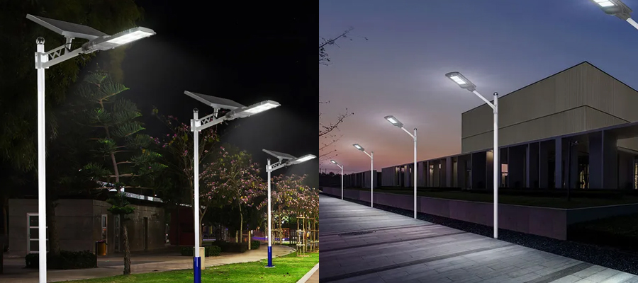 Модернизация уличного освещения и светодиодные уличные фонари на солнечных батареях